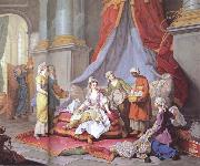 Charles Amedee Philippe Van Loo The Sultana at her Toilette china oil painting reproduction